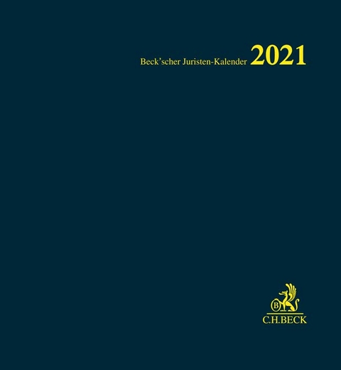 Beck'scher Juristen-Kalender 2021