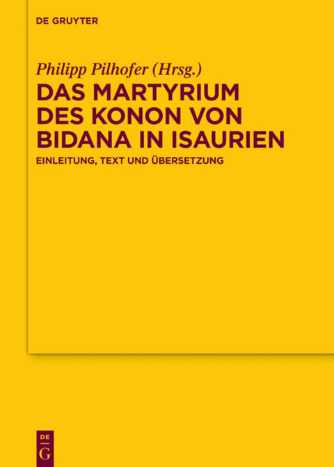 Das Martyrium des Konon von Bidana in Isaurien - 