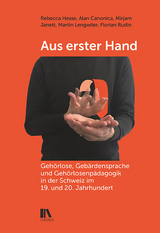 Aus erster Hand - Rebecca Hesse, Alan Canonica, Martin Lengwiler, Mirjam Janett, Florian Rudin