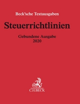 Steuerrichtlinien Gebundene Ausgabe 2020 - 