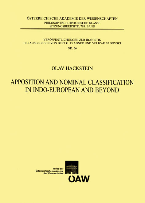 Apposition and Nominal Classification in Indo-European and Beyond - Olav Hackstein