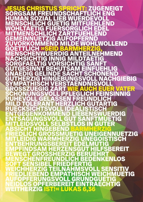 Jahreslosung 2021 - Poster A3