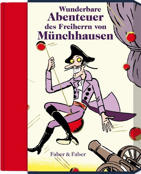 Wunderbare Reisen zu Wasser und Lande, Feldzüge und lustige Abenteuer des Freiherrn von Münchhausen (Limitierte Vorzugsaugabe in Halbpergament im Schmuckschuber) - Gottfried August Bürger, Thomas Matthaeus Müller