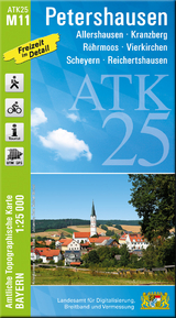 ATK25-M11 Petershausen (Amtliche Topographische Karte 1:25000) - 