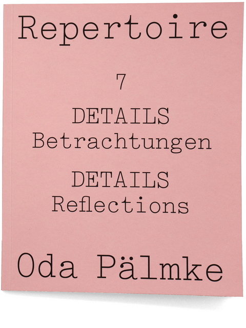 Repertoire 7 - Oda Pälmke