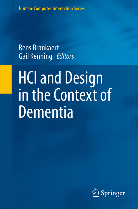 HCI and Design in the Context of Dementia - 
