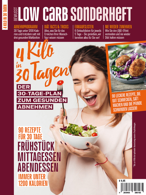 Bewusst Low Carb SONDERHEFT: 4 Kilo in 30 Tagen - Oliver Buss