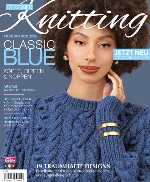 Designer Knitting: Trendfarbe 2020: CLASSIC BLUE - Oliver Buss