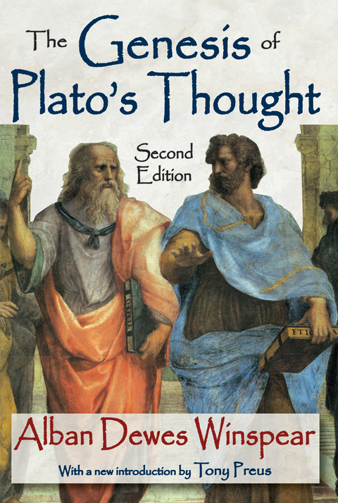 The Genesis of Plato's Thought - Alban Dewes Winspear