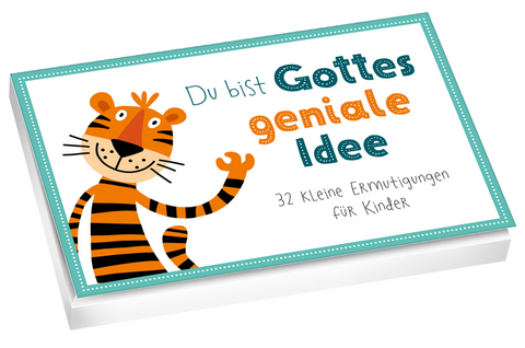 Du bist Gottes geniale Idee - Textkarten