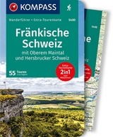 KOMPASS Wanderführer 5400 Fränkische Schweiz mit Oberem Maintal und Hersbrucker Schweiz - Lisa Aigner