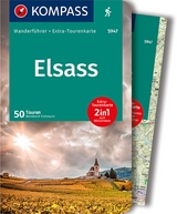 KOMPASS Wanderführer Elsass, 50 Touren - Bernhard Pollmann