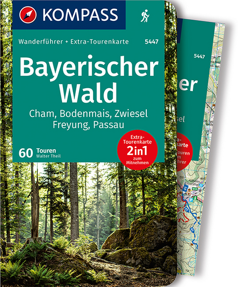 KOMPASS Wanderführer Bayerischer Wald - Walter Theil