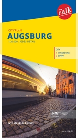 Falk Cityplan Augsburg 1:20.000 - 