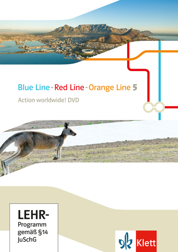 Blue Line - Red Line - Orange Line 5