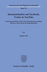 Kommunikation auf Facebook, Twitter & YouTube. - Samira Tief