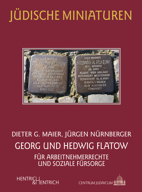 Georg und Hedwig Flatow - Dieter G. Meier, Jürgen Nürnberger