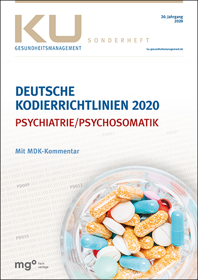 Deutsche Kodierrichtlinien für die Psychiatrie/Psychosomatik 2020 mit MDK-Kommentar -  InEK gGmbH