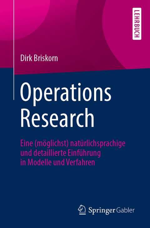 Operations Research - Dirk Briskorn