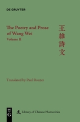 The Poetry and Prose of Wang Wei - Paul Rouzer