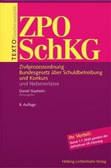 Texto ZPO/SchKG - Staehelin, Daniel