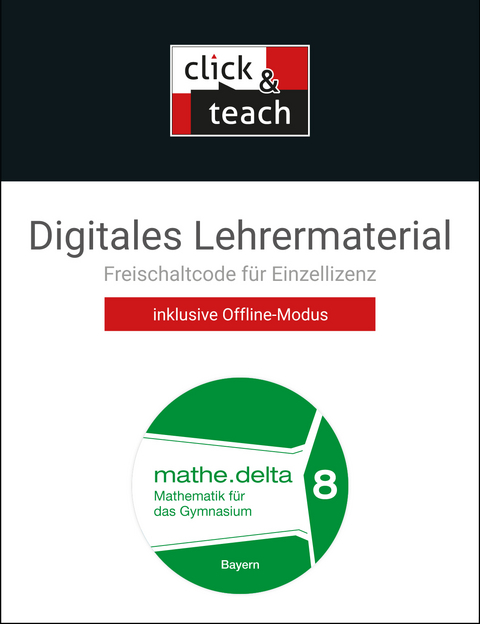 mathe.delta – Bayern / mathe.delta BY click & teach 8 Box