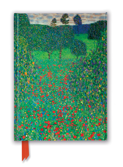 Gustav Klimt: Poppy Field (Foiled Journal) - 