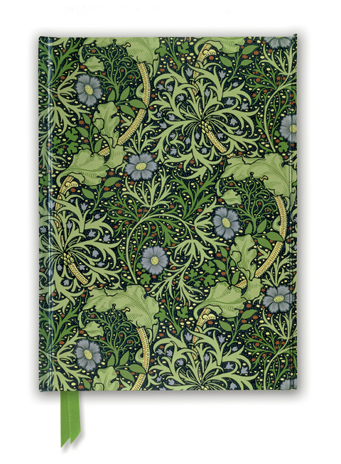 William Morris: Seaweed Wallpaper Design (Foiled Journal) - 