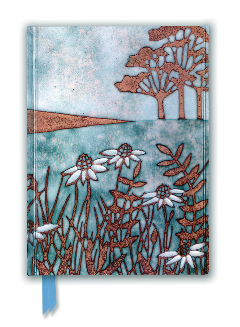 Janine Partington: Copper Foil Meadow Scene (Foiled Journal) - 