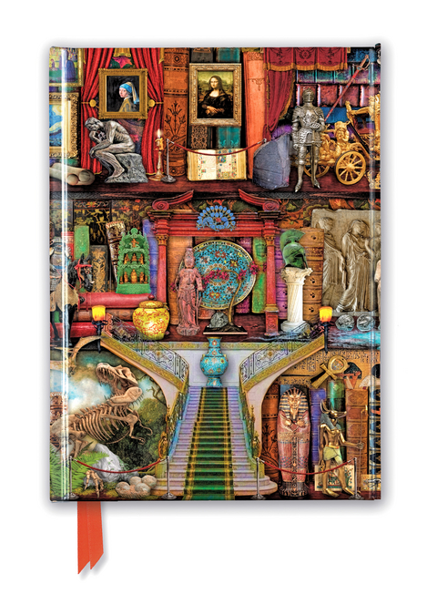 Aimee Stewart: Museum Bookshelves (Foiled Journal) - 