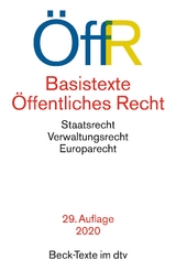 Basistexte Öffentliches Recht - 