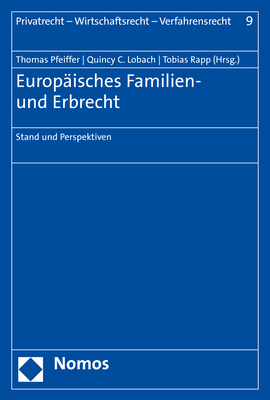 Europäisches Familien- und Erbrecht - 