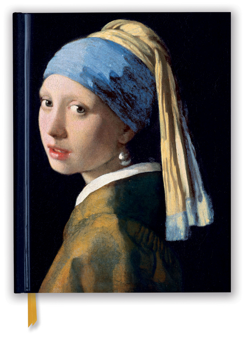 Johannes Vermeer: Girl With a Pearl Earring (Blank Sketch Book) - 