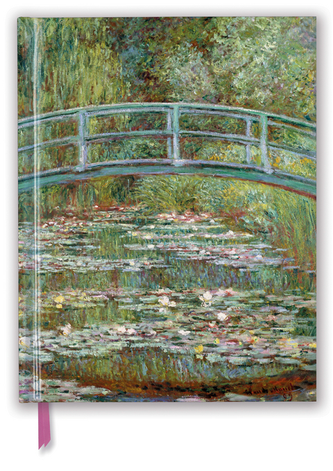 Claude Monet: Bridge over a Pond of Water Lilies (Blank Sketch Book) - 