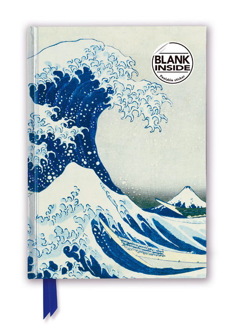 Hokusai: The Great Wave (Foiled Blank Journal) - 