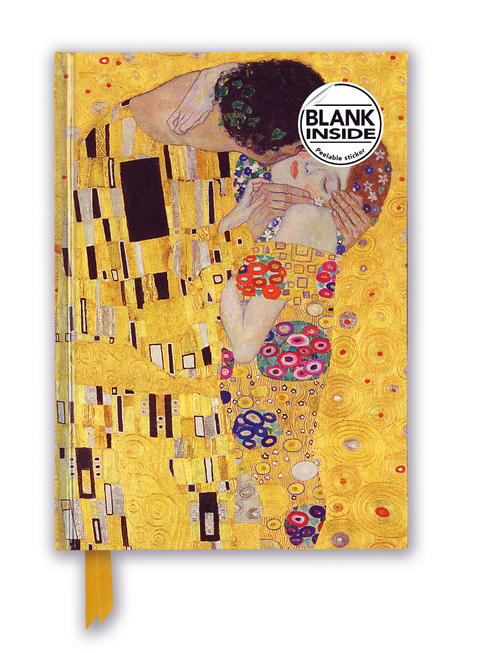 Gustav Klimt: The Kiss (Foiled Blank Journal) - 