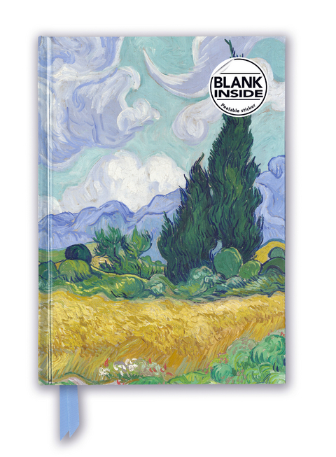 Vincent van Gogh: Wheat Field with Cypresses (Foiled Blank Journal) - 