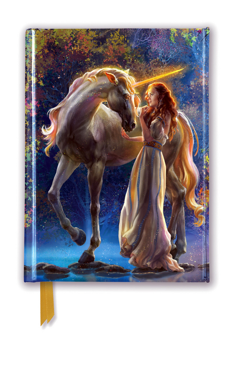 Elena Goryachkina: Sophia and the Unicorn (Foiled Pocket Journal) - 