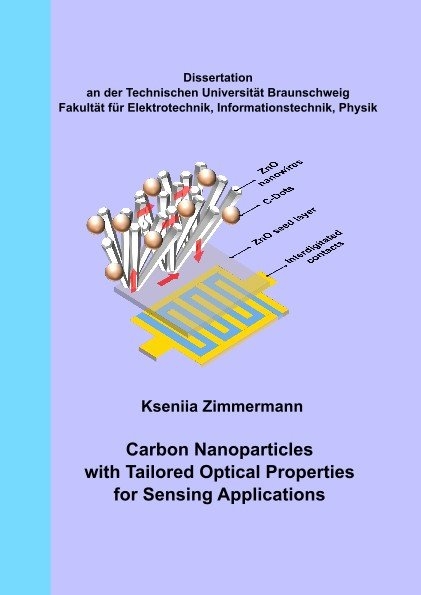 Carbon Nanoparticles with Tailored Optical Properties for Sensing Applications - Kseniia Zimmermann