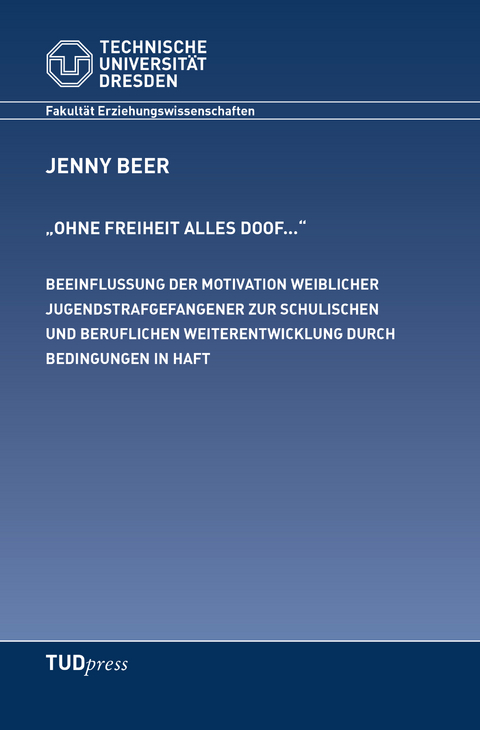 "Ohne Freiheit alles doof..." - Jenny Beer