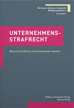 Unternehmensstrafrecht - 