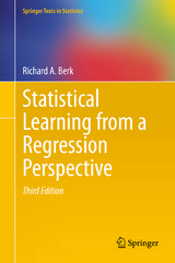 Statistical Learning from a Regression Perspective - Berk, Richard A.