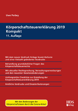 Körperschaftsteuererklärung 2019 Kompakt - Perbey, Uwe