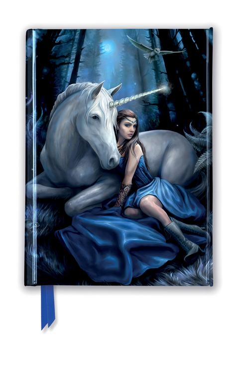 Anne Stokes: Blue Moon (Foiled Pocket Journal) - 