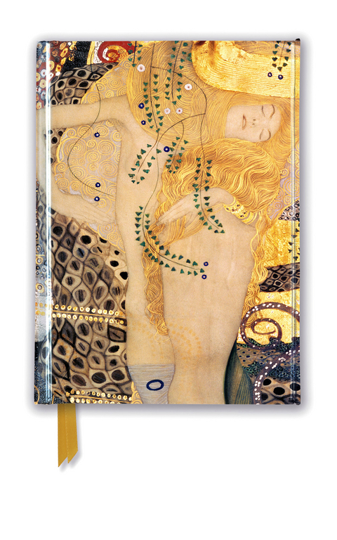 Gustav Klimt: Water Serpents I (Foiled Pocket Journal) - 