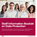 Mitarbeiterinformation Datenschutz (englische Ausgabe) - 