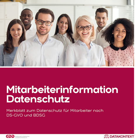 Mitarbeiterinformation Datenschutz