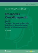 Besonderes Verwaltungsrecht - Ehlers, Dirk; Fehling, Michael; Pünder, Hermann