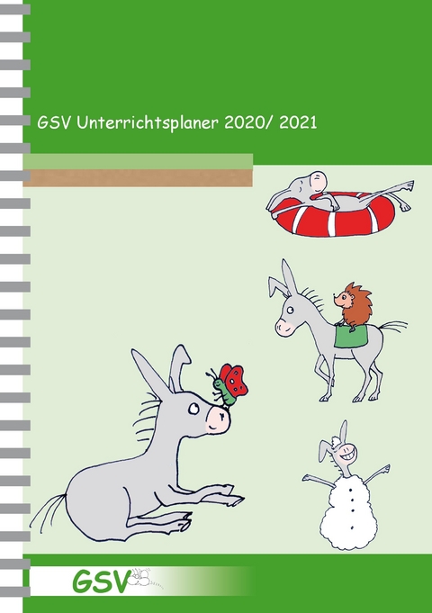 GSV Unterrichtsplaner Lehrerkalender für Grundschullehrer (DIN A5) 2020/21, Wire-O-Ringbindung