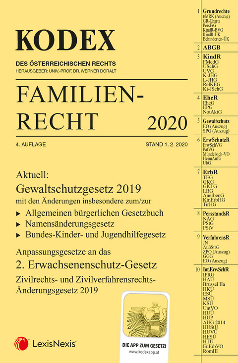 KODEX Familienrecht 2020 - 